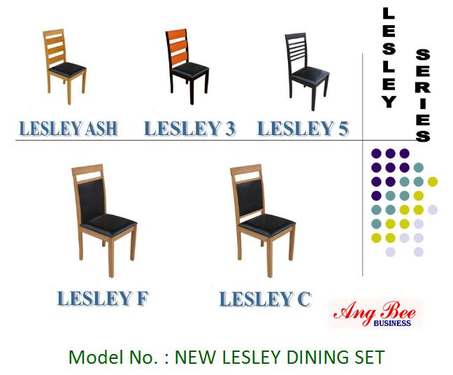 NEW LESLEY DINING SET